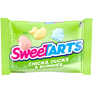 SWEETARTS Chicks, Ducks & Bunnies Easter Candy 12 oz. Bag