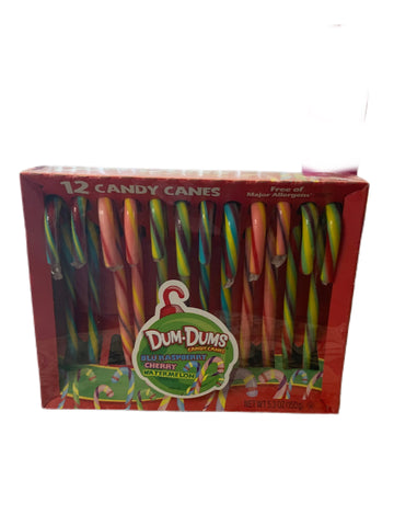 Dum Dum Candy Canes - 12 pk - 5.3oz