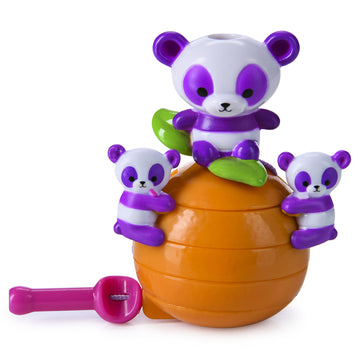 Twisty Petz Treatz, Orange Pandas Scented Stackable Collectible Bracelet