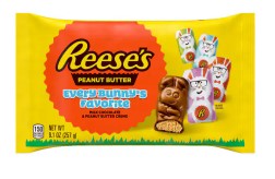 REESE'S Every Bunny's Favorite Milk Chocolate Peanut Butter Creme Bunny Candy, 9l.1 ounce bag