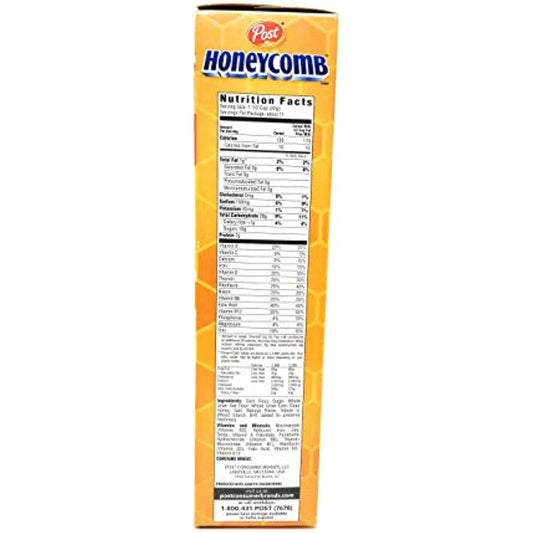 Post Honey Comb Nutritious Sweetened Corn & Oat 12.5 Oz. Pk Of 3.