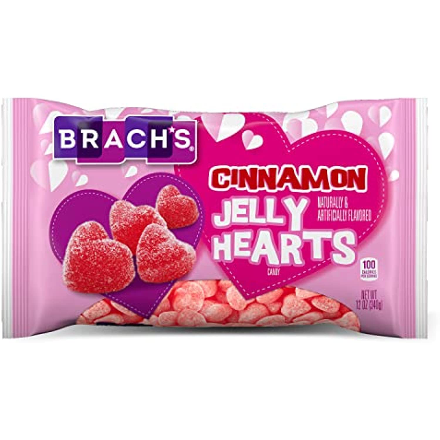 Brach's Cinnamon Jelly Hearts, 12oz Bag