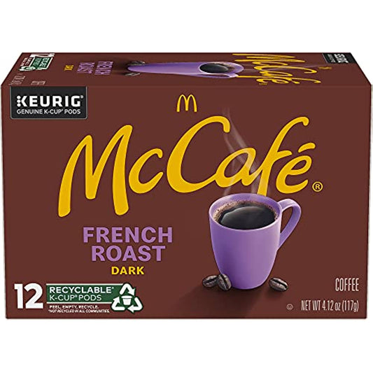 McCafe French Roast Keurig K Cup Coffee Pods (12 Count)