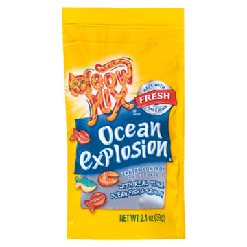 Meow Mix Tartar Control Ocean Explosion Cat Treats (2.1-oz pouch)