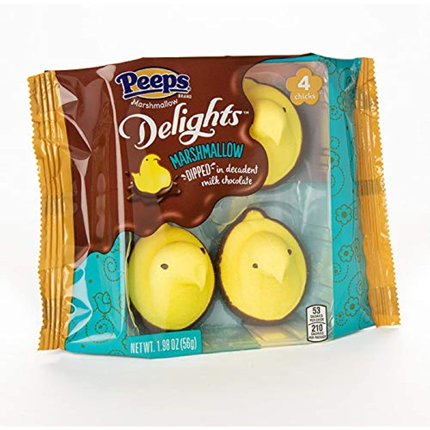 Peeps Marshmallow Delights Dipped in Decadent Milk Chocolate