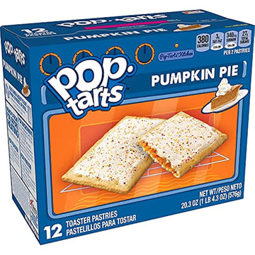 Kellogg's Frosted Pumpkin Pie Pop Tarts Limited Edition 12 Ct - Pack of 2