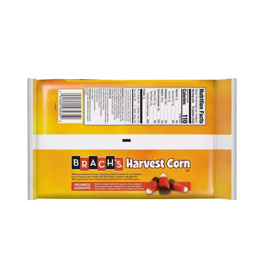 Brach's (1) bag Harvest Corn - Rich, Chocolaty Taste with Brown, Orange & White Candy Corn Pieces - Halloween/Fall Candy - Net Wt. 20 oz