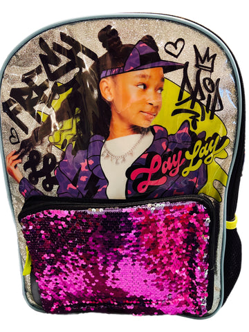 That Girl Lay Lay 16"Kids Backpack Multicolor
