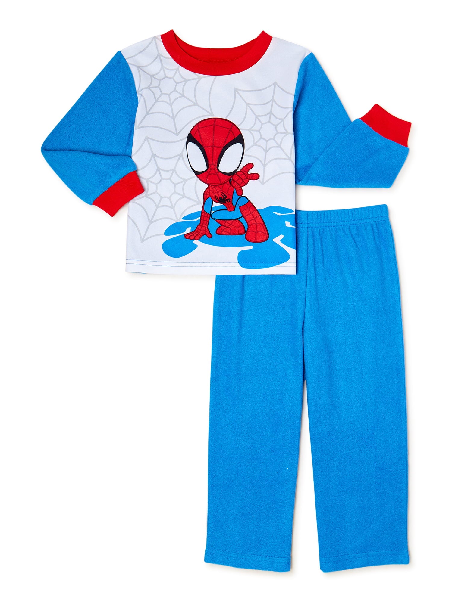 Spider-Man Baby & Toddler Boys Pajama Set, 2-Piece, Sizes 12M-5T