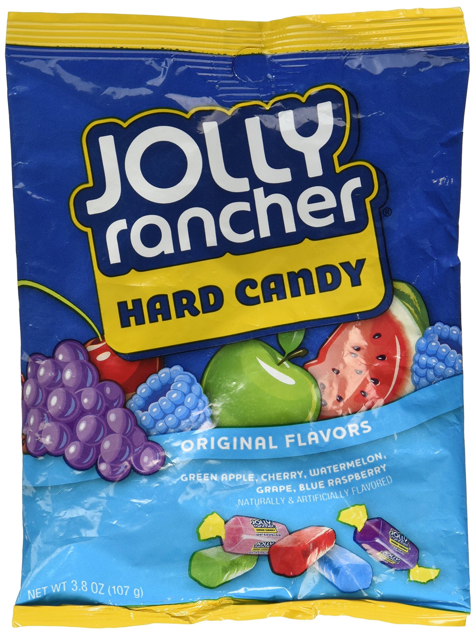 Jolly Rancher Original Flavors: 3.8 oz (107 g) Bag