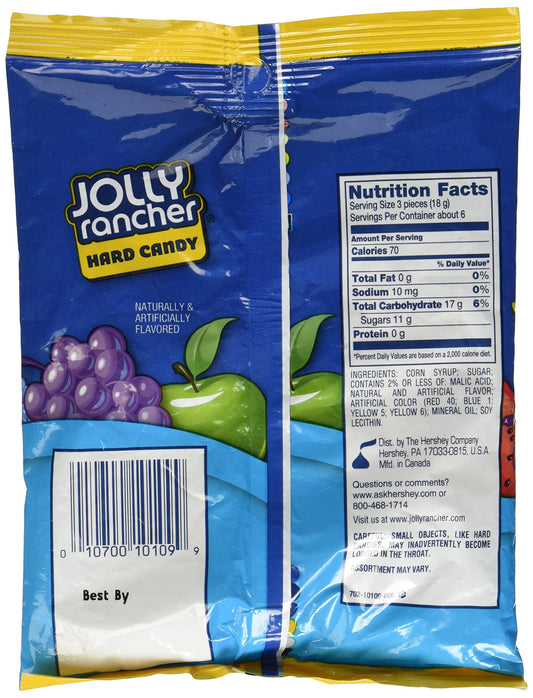 Jolly Rancher Original Flavors: 3.8 oz (107 g) Bag