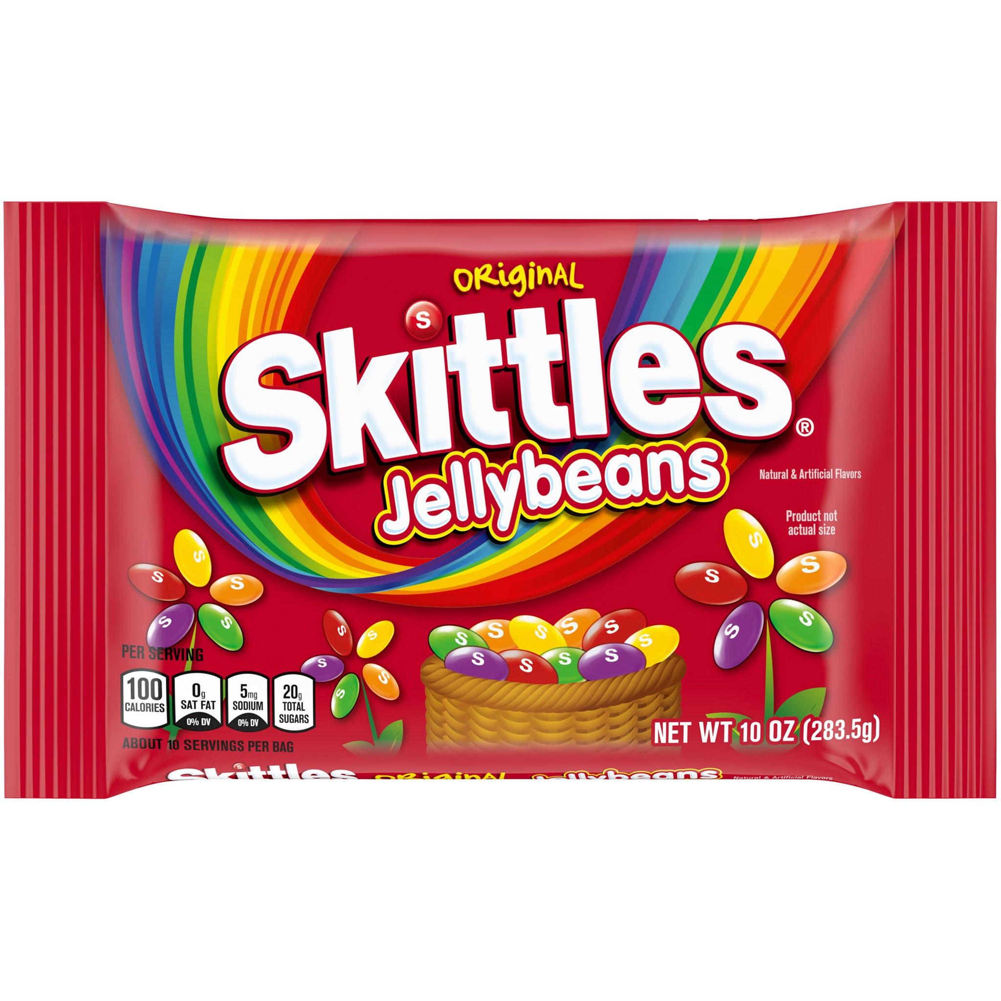 Skittles Original Easter Jelly Beans Candy - 10 oz Bag