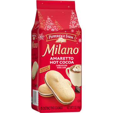 Pepperidge Farm Milano Cookies, Amaretto Hot Cocoa, 7 oz. Bag