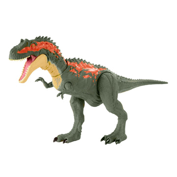 Jurassic World Camp Cretaceous Massive Biters Albertosaurus Dinosaur Action Figure, Toy Gift with Strike and Chomping Motion