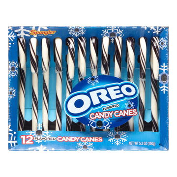 Oreo Cookies & Cream Candy Canes, 5.3 Oz,12 Count