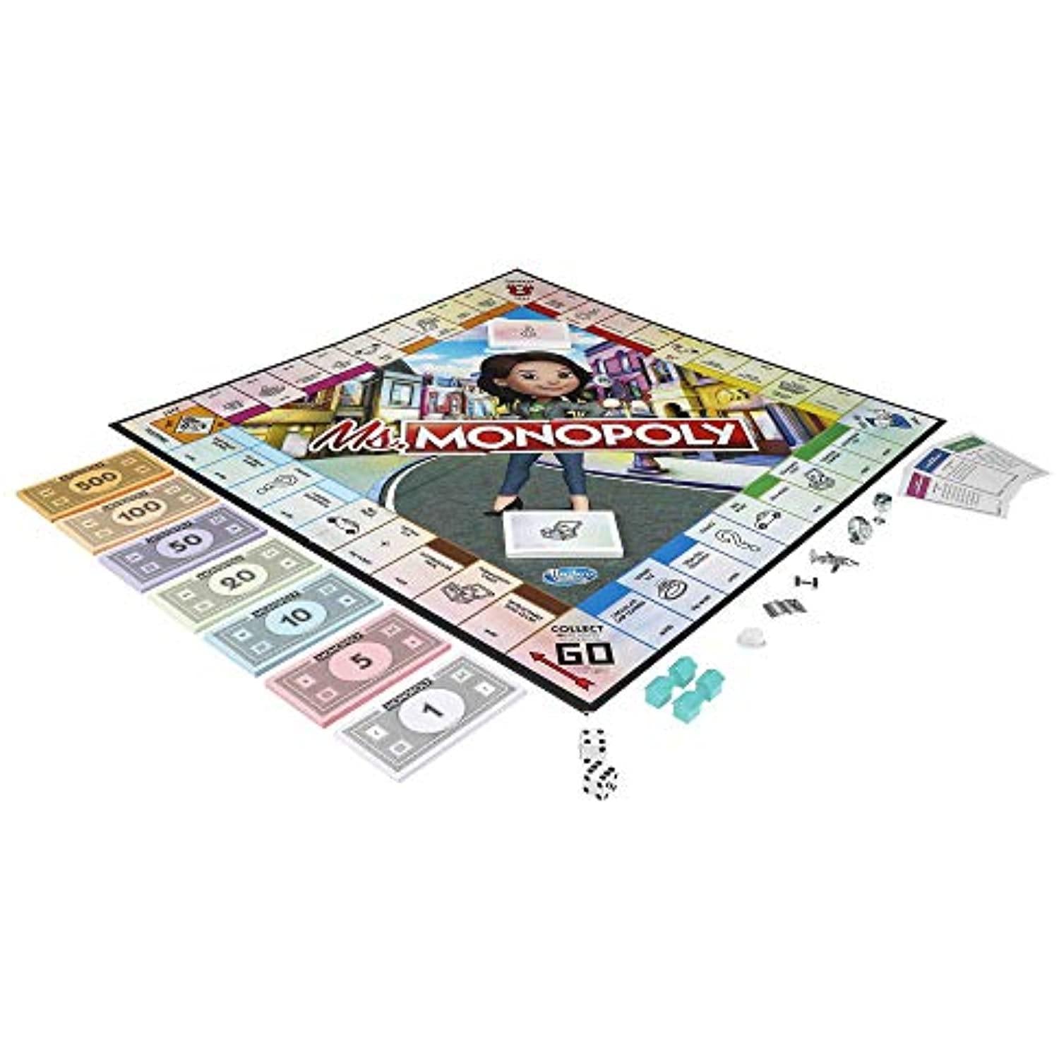 Monopoly Ms.Monopoly Board Game for Ages 8 & Up - Melville Co