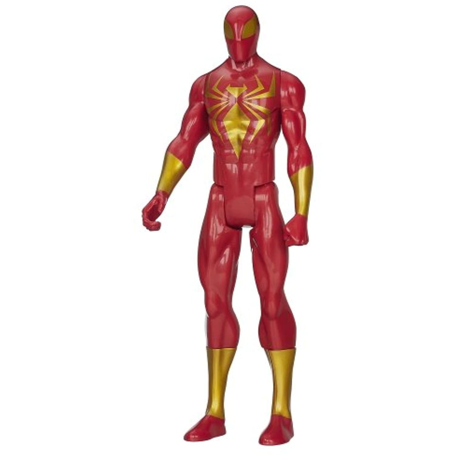 Marvel Ultimate Spider-Man Titan Hero Series Iron Spider Figure - 12 Inch - Melville Co