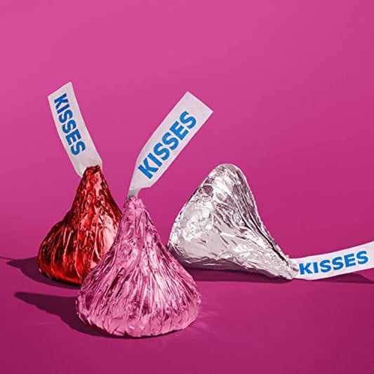 HERSHEY'S KISSES Milk Chocolate Candy, Valentine's Day, 11 Oz. Bag - Melville Co