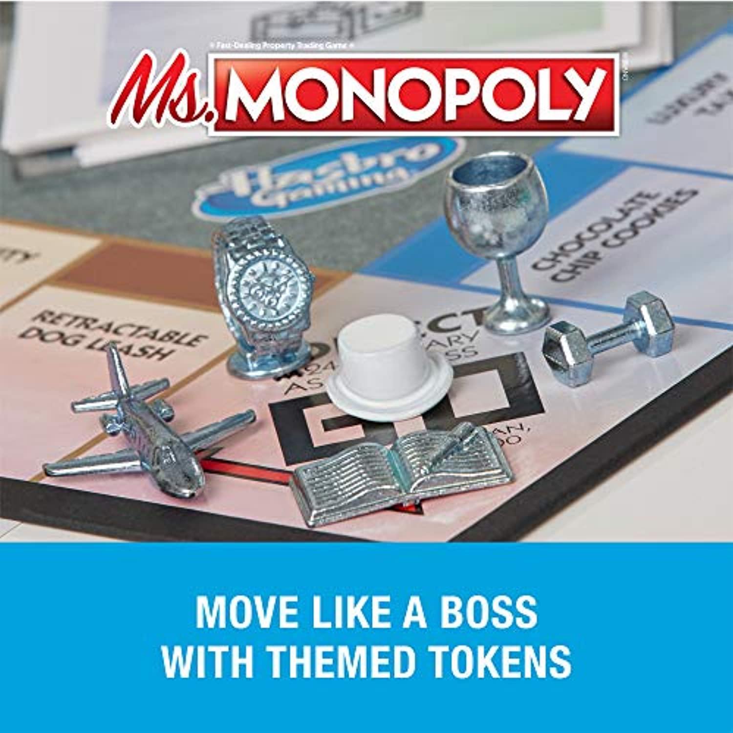 Monopoly Ms.Monopoly Board Game for Ages 8 & Up - Melville Co