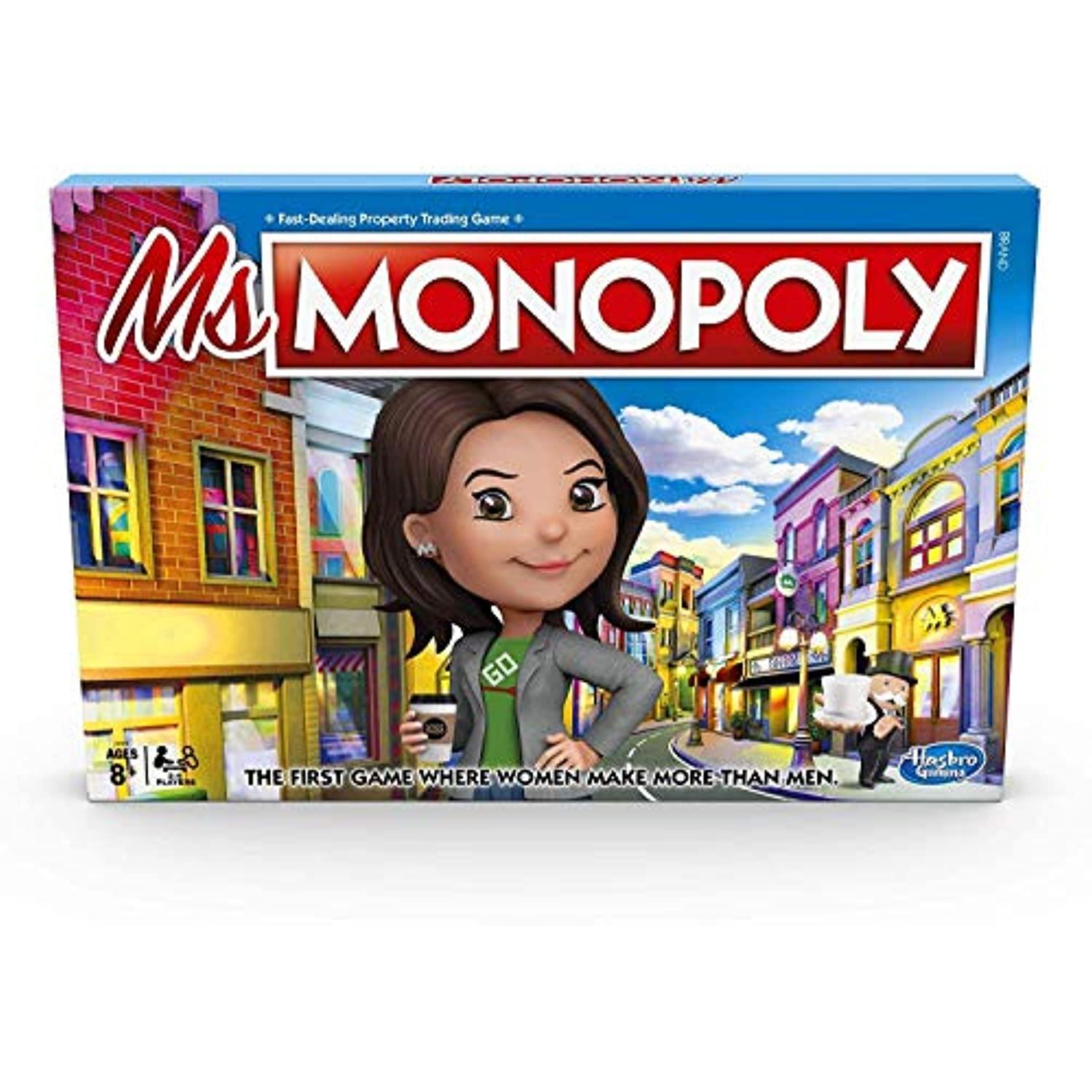 Monopoly Ms.Monopoly Board Game for Ages 8 & Up - Melville Co