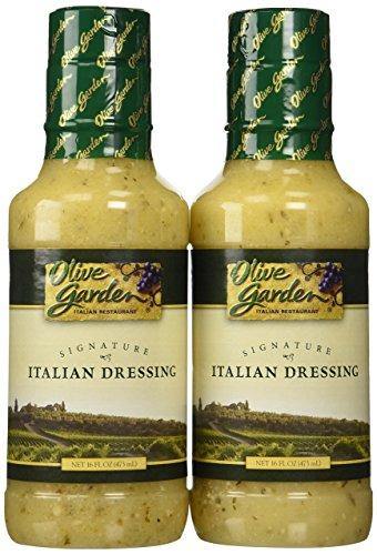 Olive Garden Signature Italian Dressing (Pack of 2) 16 oz Size - SET OF 2 - Melville Co