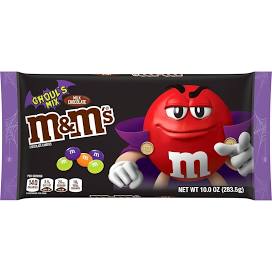 M&M's Ghouls Mix Halloween Candy - Spooky Colors Milk Chocolate - Fun Seasonal MM Candies