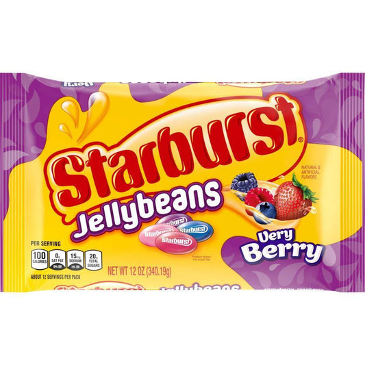 Starburst Very Berry Jellybeans, 12 oz Pack of 2 - Melville Co