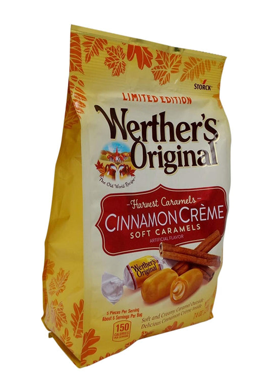 Werther's Original Soft Cinnamon Crème Caramels, 7.4 Oz